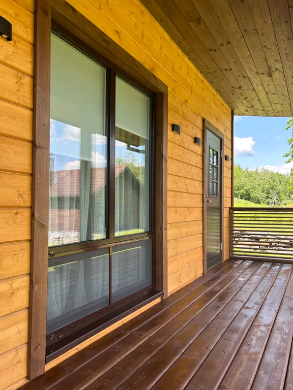Дом 3-местный в посёлке Ляскели, 36 м², Сортавала — двор, фото 3