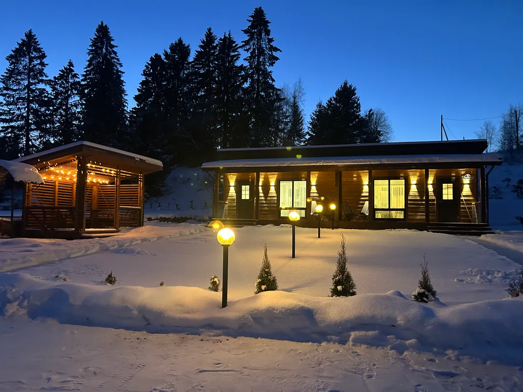 Дом 3-местный в посёлке Ляскели, 36 м², Сортавала — двор, фото 14