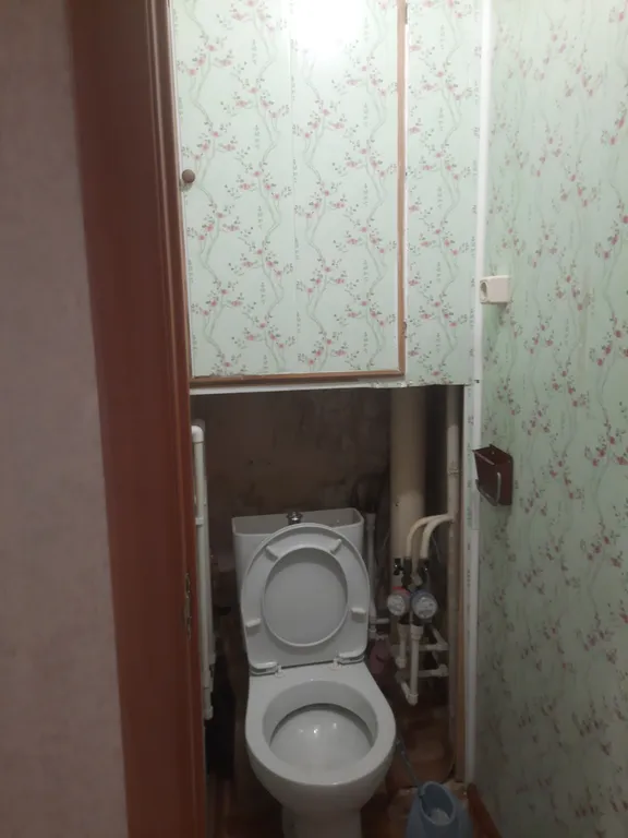 Квартира однокомнатная в микрорайоне 2-й, 34 м², Ростов Великий — ванная комната