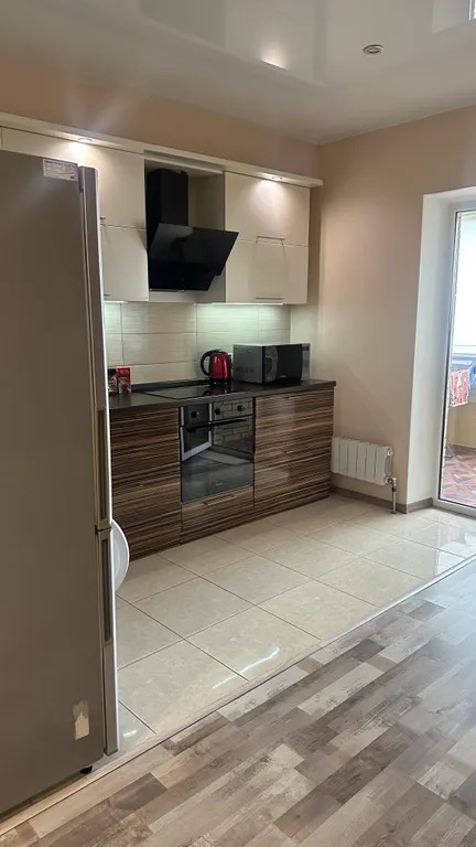 Студия однокомнатная на улице Мире, 38 м², Аксай — кухня, фото 4