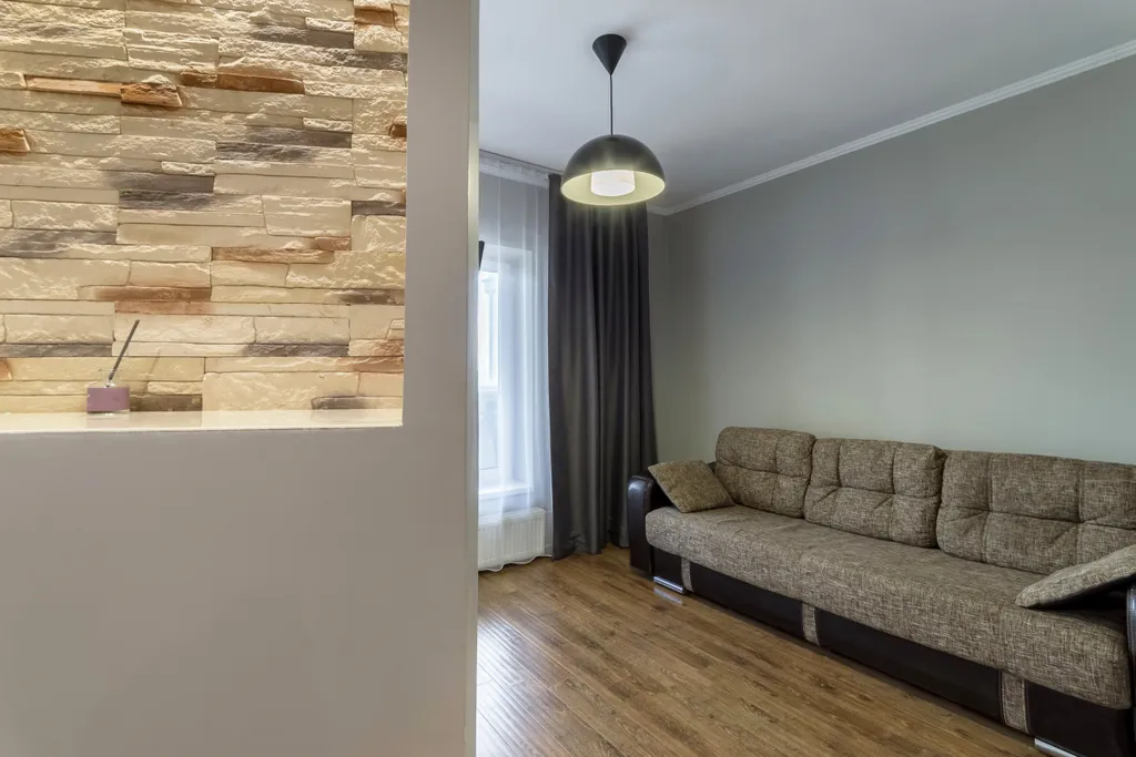 Квартира однокомнатная на улице Алексея Алёхина, 35 м², Псков — спальня, фото 2