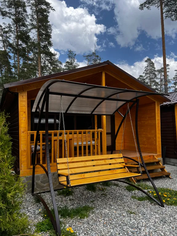 Домики в Архызе, у реки!