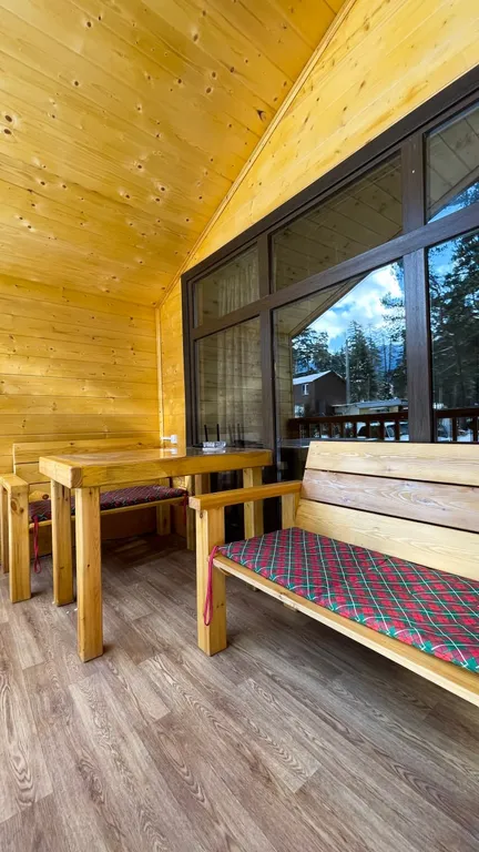 Домики в Архызе, у реки!