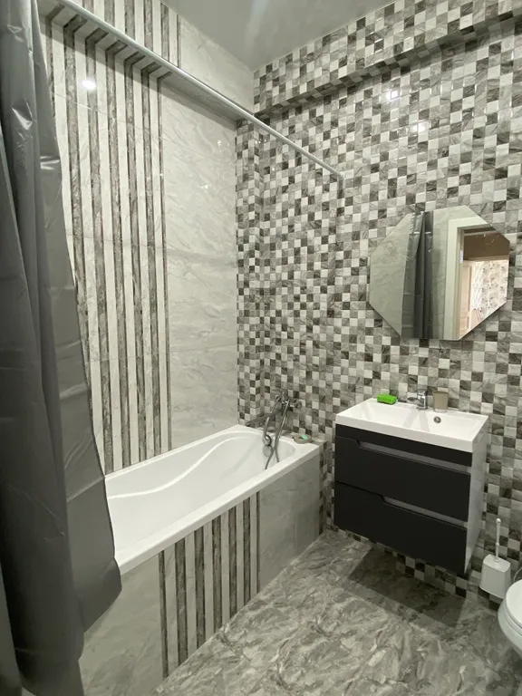 Квартира двухкомнатная на улице Кавказкой, 63 м², Каспийск — фото 19