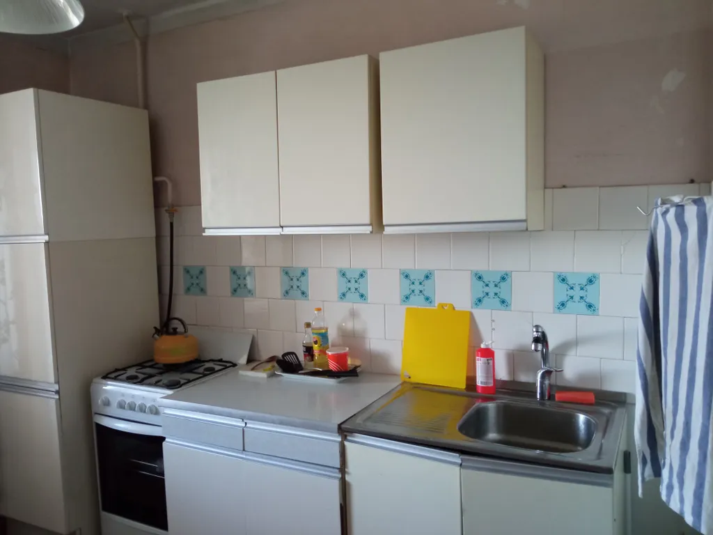 Квартира однокомнатная в Курортном, 45 м², Сестрорецк — кухня