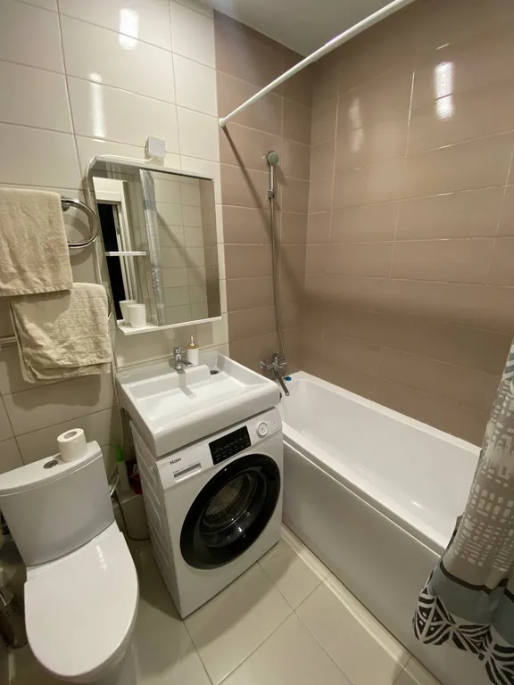 Квартира однокомнатная в Приокском, 36 м², Нижний Новгород — ванная комната