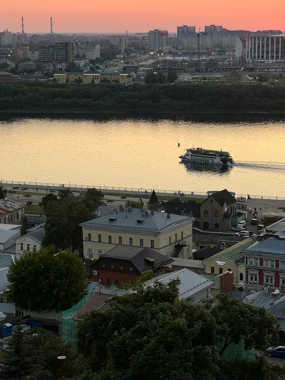 Квартира однокомнатная у метро Горьковская, 34 м², Нижний Новгород — вид из окна, фото 4