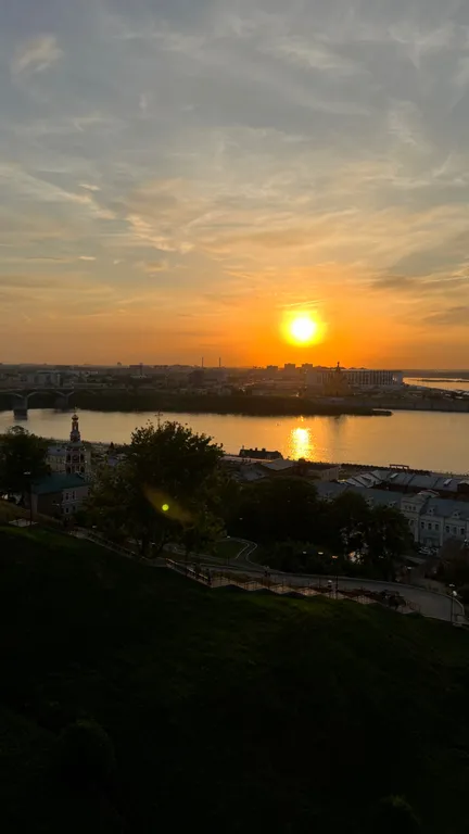 Квартира однокомнатная у метро Горьковская, 34 м², Нижний Новгород — вид из окна, фото 9