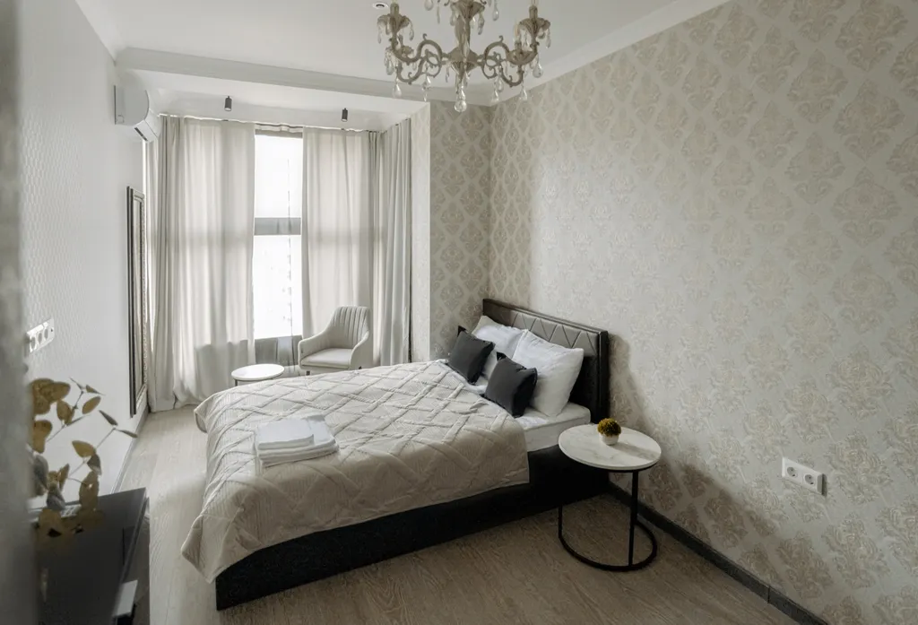 Квартира двухкомнатная у ЦСКА, в Хорошевском, 48 м², Москва — спальня, фото 5