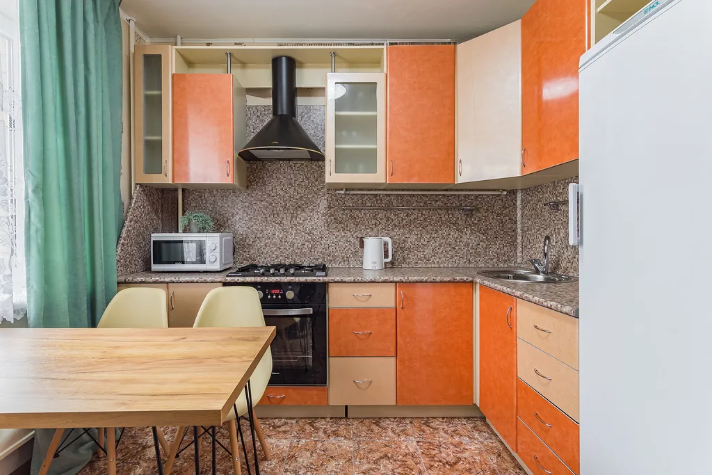 Квартира однокомнатная у Буревестника, в Мещерке, 35 м², Нижний Новгород — кухня, фото 2