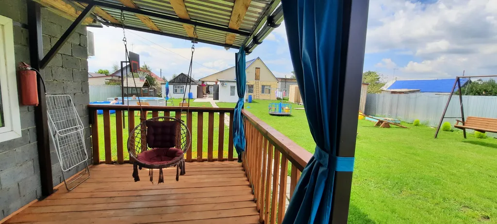 Комфортный дом отдельностоящий с большой террасой