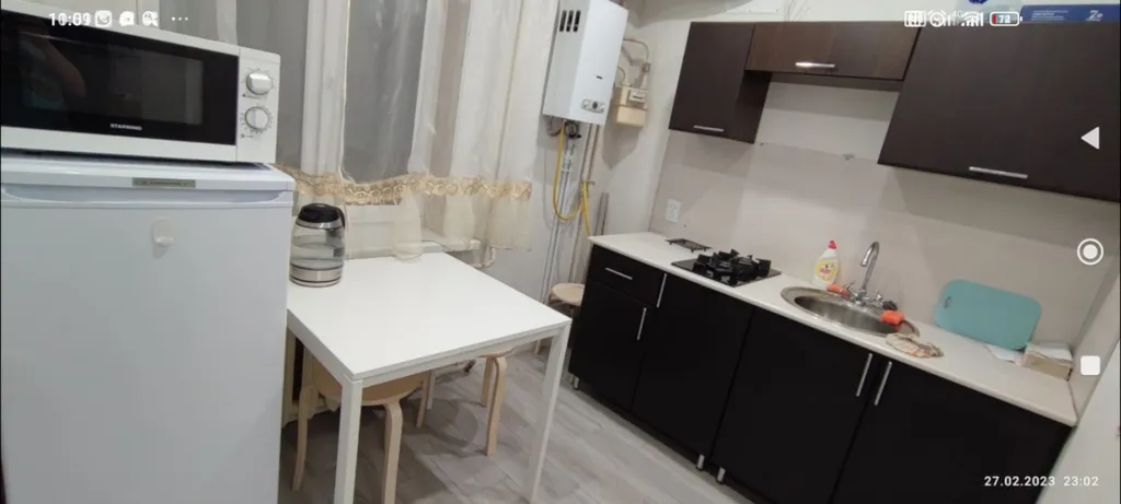 Квартира однокомнатная, 30 м², Сызрань — кухня