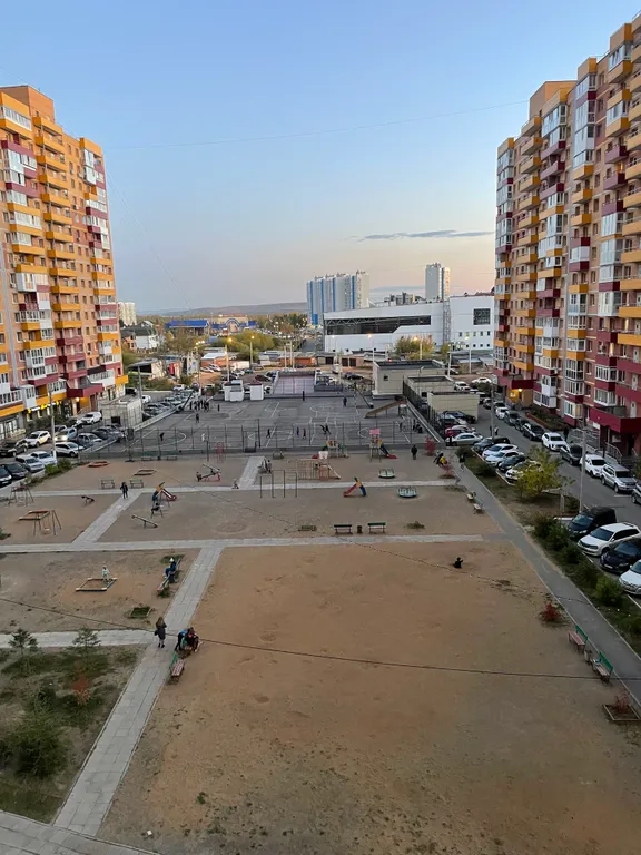 Квартира однокомнатная в Октябрьском, 46 м², Иркутск — вид из окна, фото 2