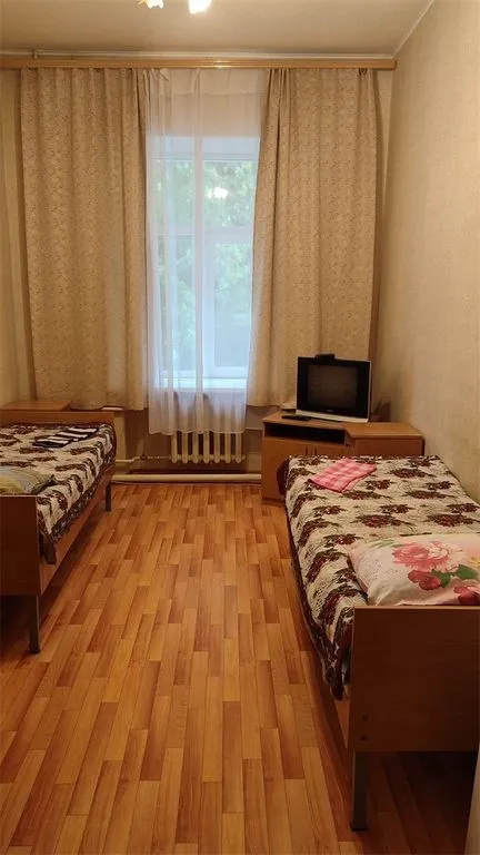 Двухместный номер с 2 отдельными кроватями однокомнатный — общий вид