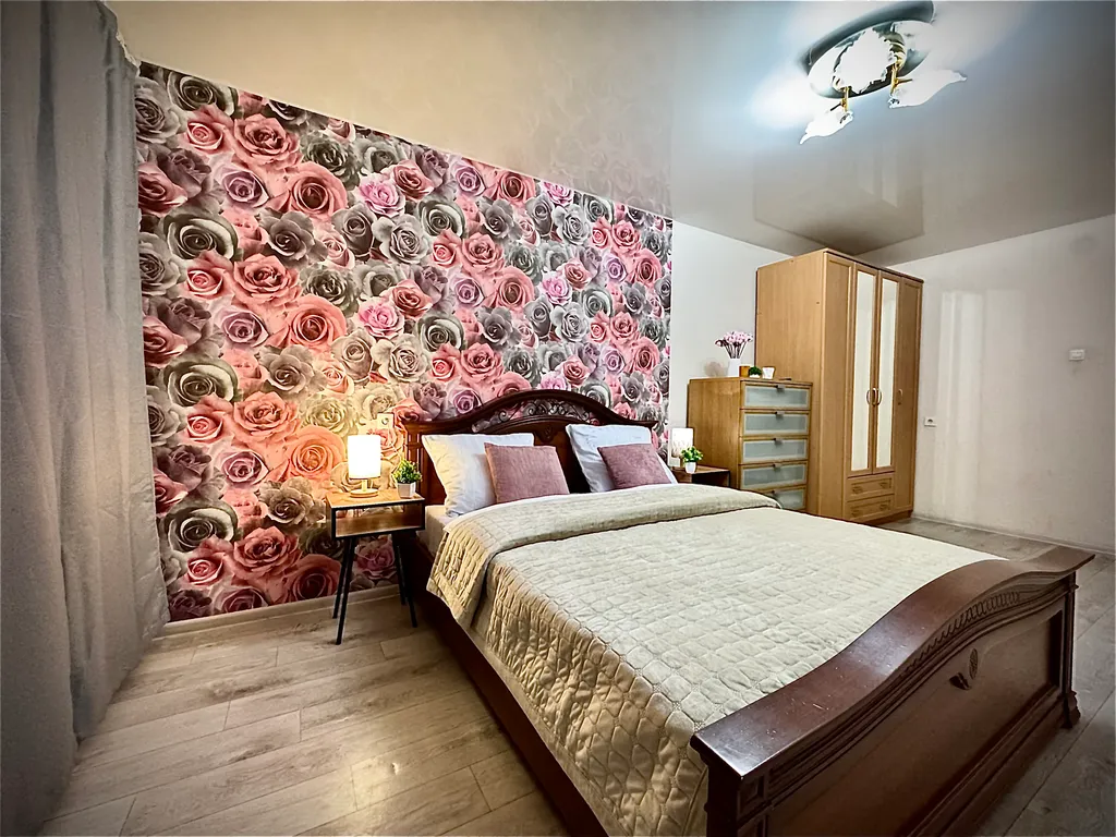 Квартира однокомнатная на улице Мате Залке, 32 м², Чебоксары — спальня, фото 8