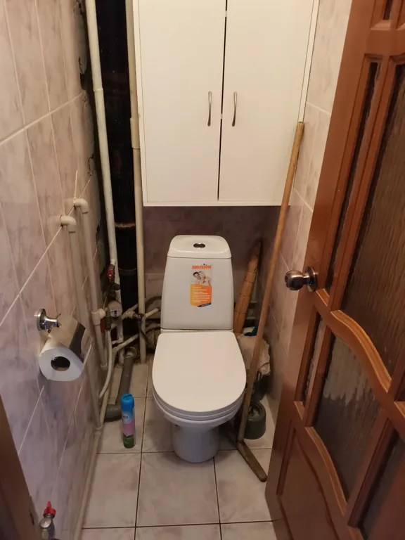 Квартира двухкомнатная в Дзержинском, 49 м², Волгоград — ванная комната, фото 2