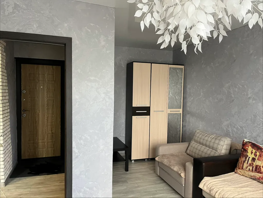 Квартира однокомнатная на улице Маяковского, 28 м², Рославль — спальня, фото 3