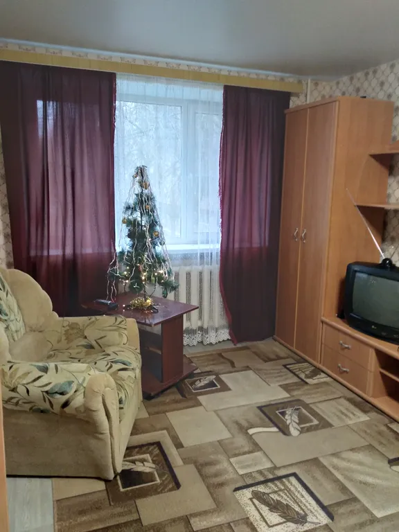 Квартира однокомнатная в Красноармейском, 30 м², Волгоград — спальня, фото 2
