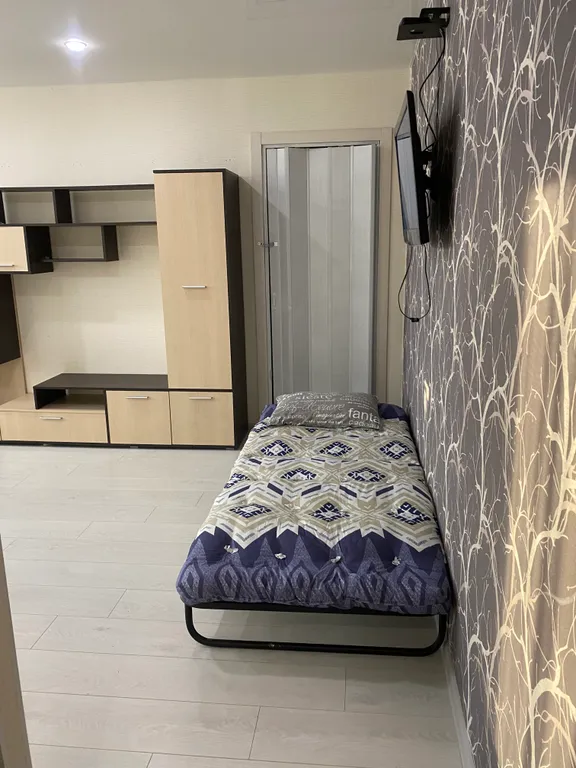 Квартира двухкомнатная на улице Ленина, 43 м², Питкяранта — спальня, фото 6