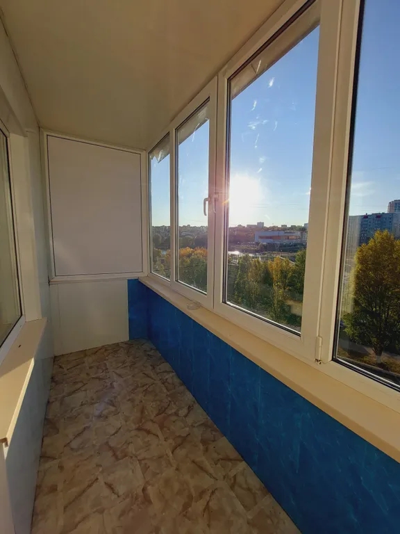 Квартира однокомнатная на улице Карбышева, 35 м², Новокуйбышевск — вид из окна, фото 2