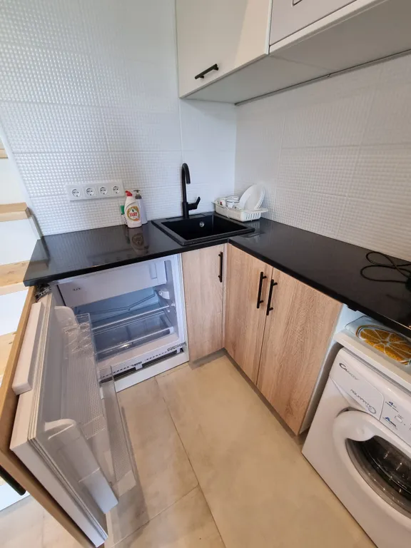 Апартаменты однокомнатные на проспекте Пионерском, 20 м², Анапа — кухня, фото 3