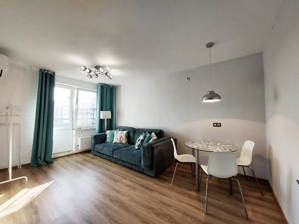 Квартира двухкомнатная на улице Колычева, 36 м², Лобня — спальня, фото 4