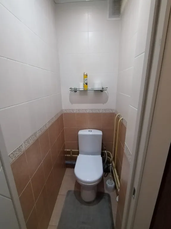 Квартира однокомнатная на проспекте Тракторостроителее, 41 м², Чебоксары — ванная комната