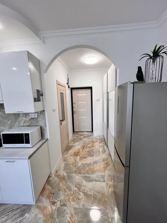 Студия однокомнатная на улице Депутатской, 33 м², Сочи — кухня, фото 7