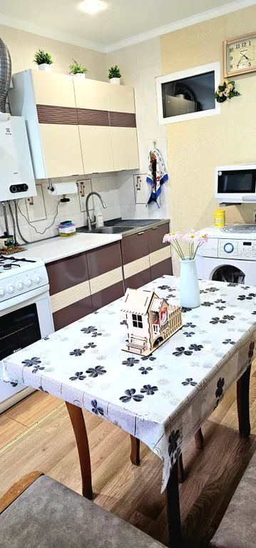 Квартира однокомнатная на улице Гагарина, 35 м², Иноземцево — кухня, фото 3
