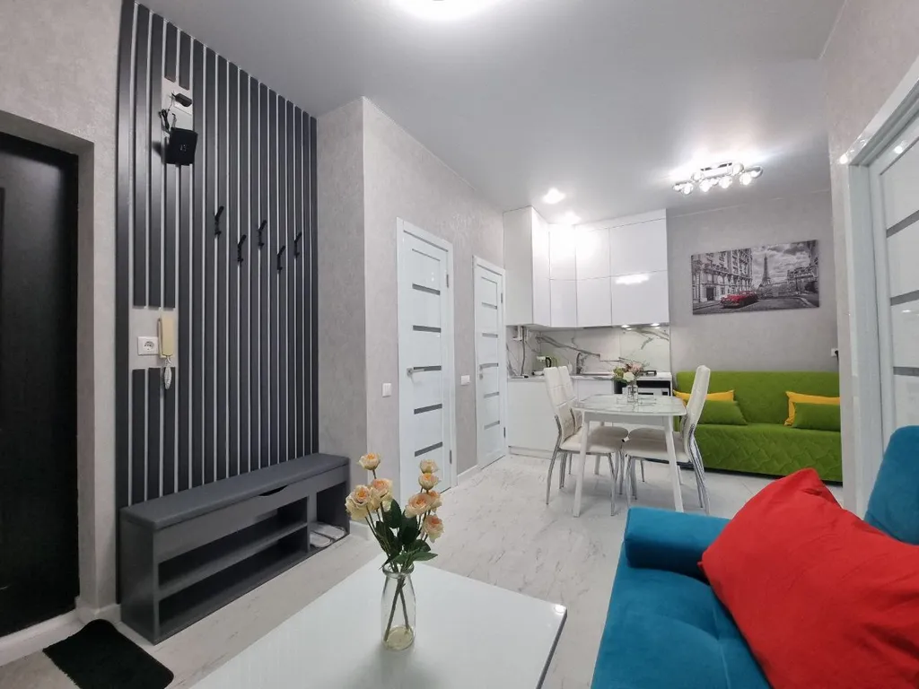 Квартира однокомнатная на улице Тросниковой, 38 м², Сириус — фото 13