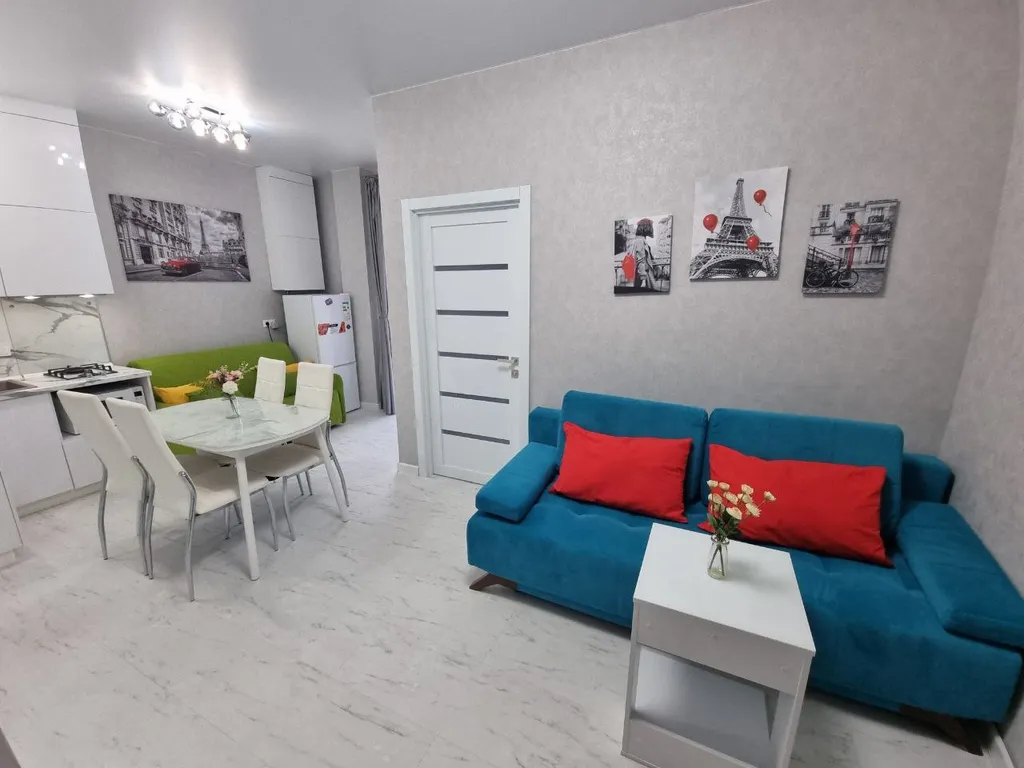 Квартира однокомнатная на улице Тросниковой, 38 м², Сириус — фото 14
