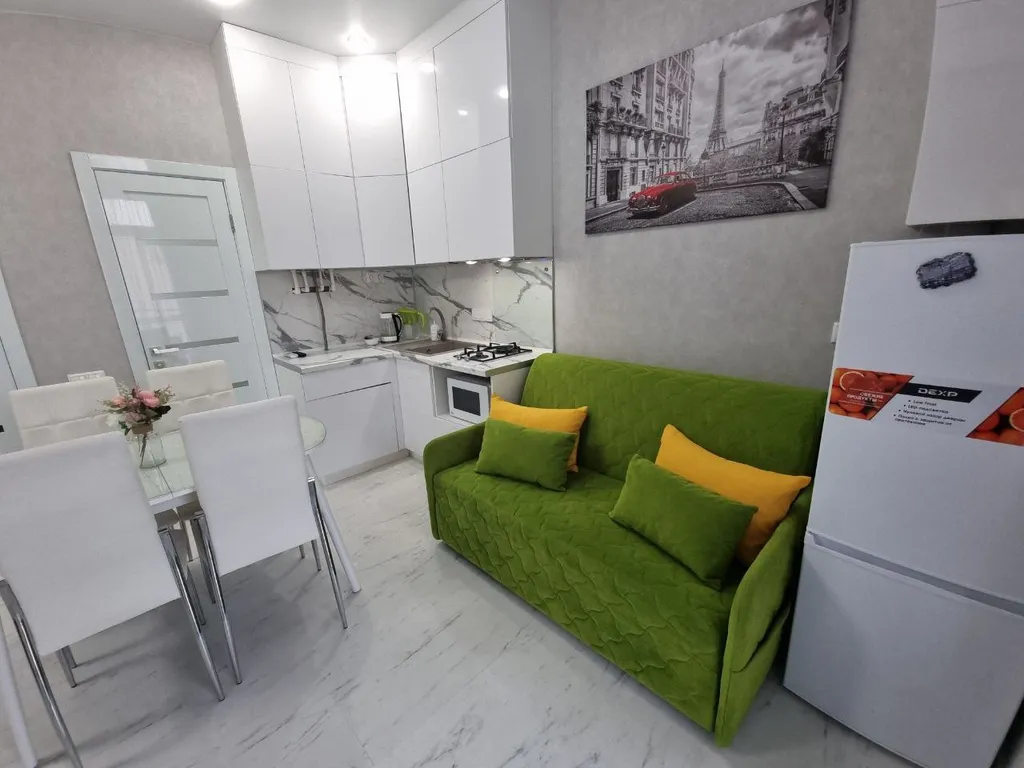 Квартира однокомнатная на улице Тросниковой, 38 м², Сириус — фото 17