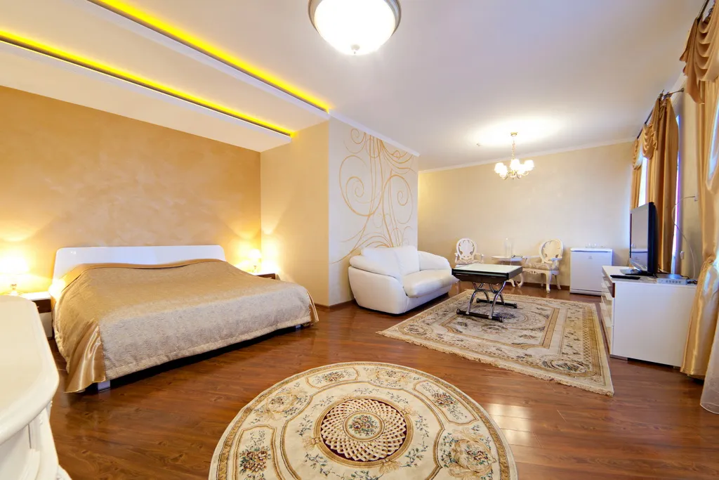 Двухместный номер с 1 кроватью люкс с террасой