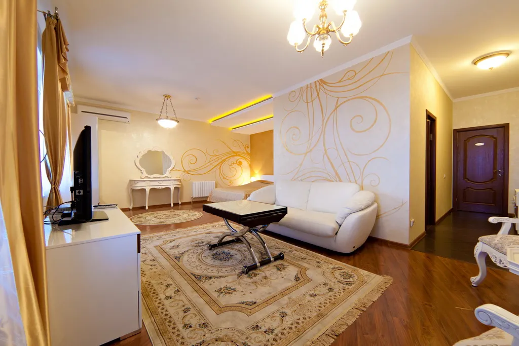 Двухместный номер с 1 кроватью люкс с террасой