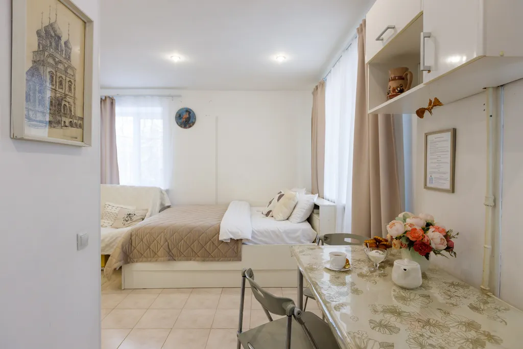 Студия однокомнатная у Московской, в Октябрьском, 30 м², Самара — фото 11