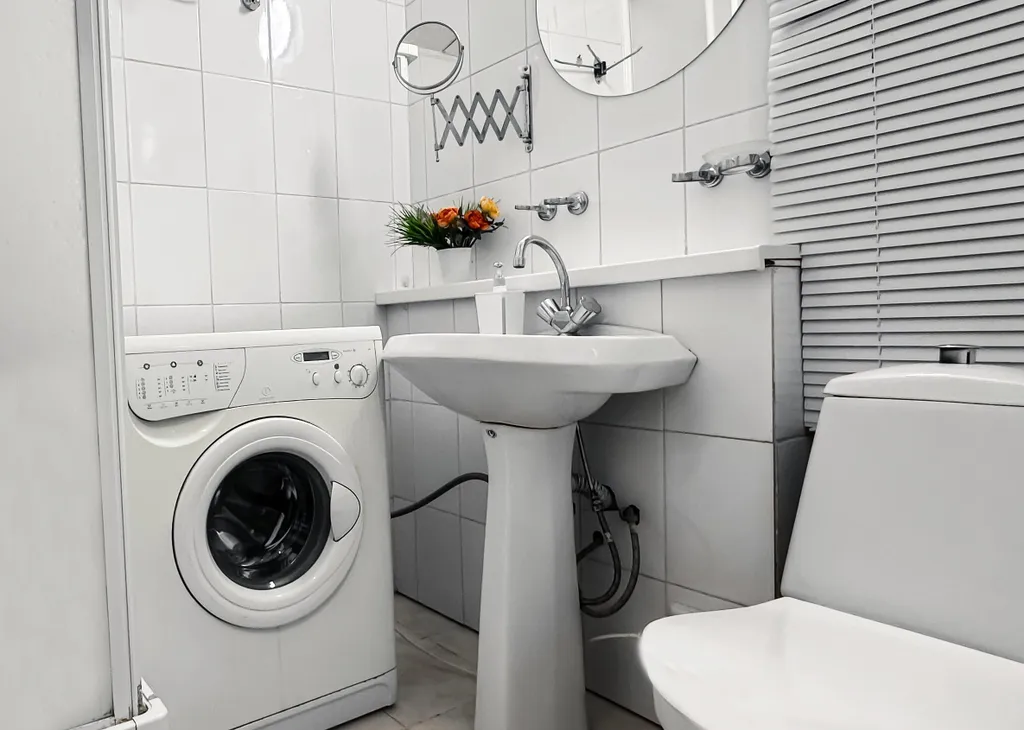 Студия однокомнатная у Московской, в Октябрьском, 30 м², Самара — ванная комната