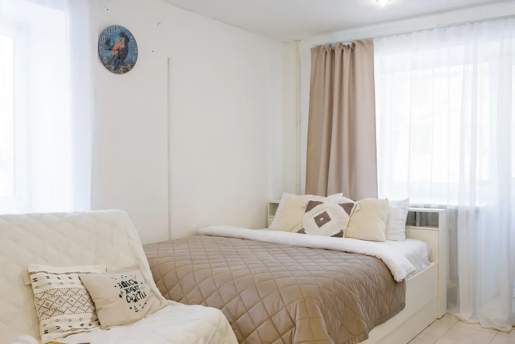 Студия однокомнатная у Московской, в Октябрьском, 30 м², Самара — фото 6
