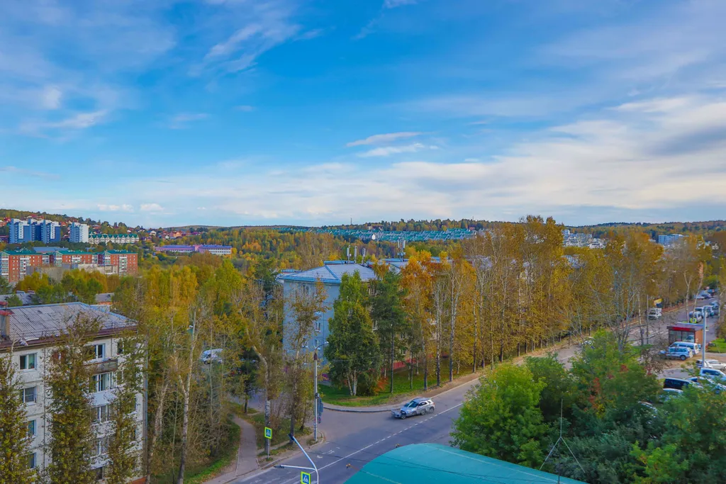 Квартира однокомнатная в Свердловском, 40 м², Иркутск — вид из окна, фото 2