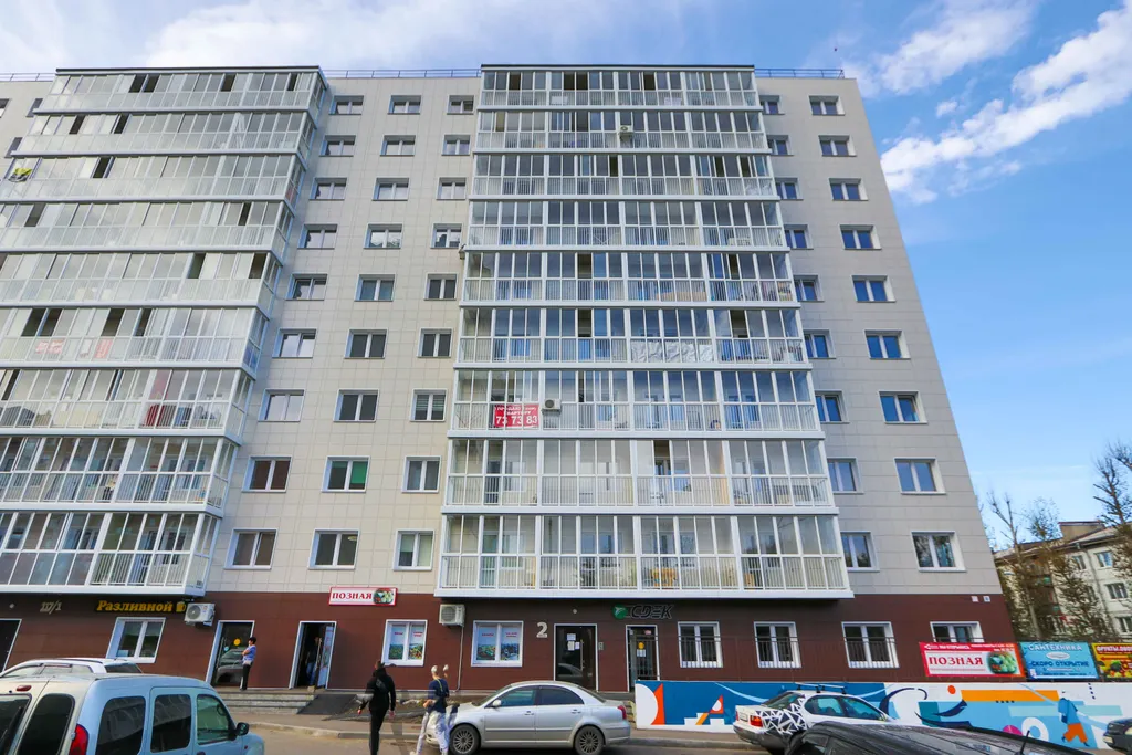 Квартира однокомнатная в Свердловском, 40 м², Иркутск — двор