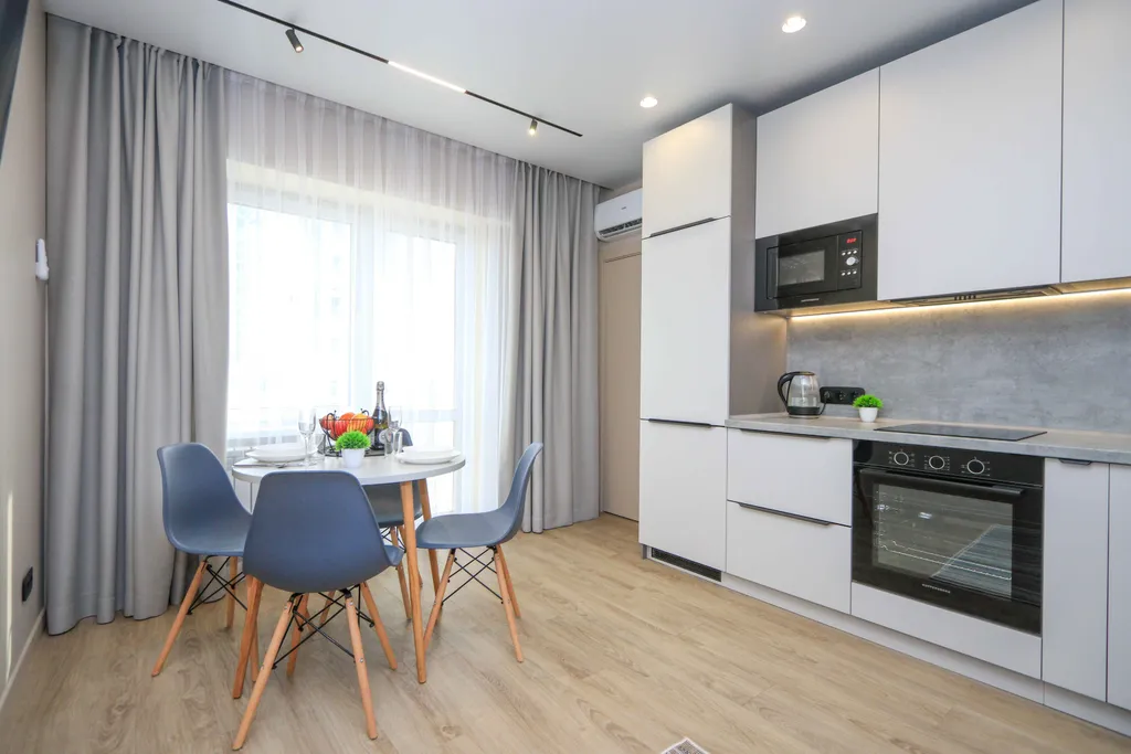 Квартира однокомнатная в Свердловском, 40 м², Иркутск — кухня, фото 2