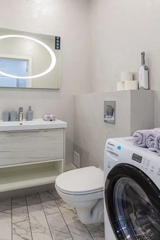 Квартира однокомнатная в Советском, 40 м², Казань — ванная комната, фото 4