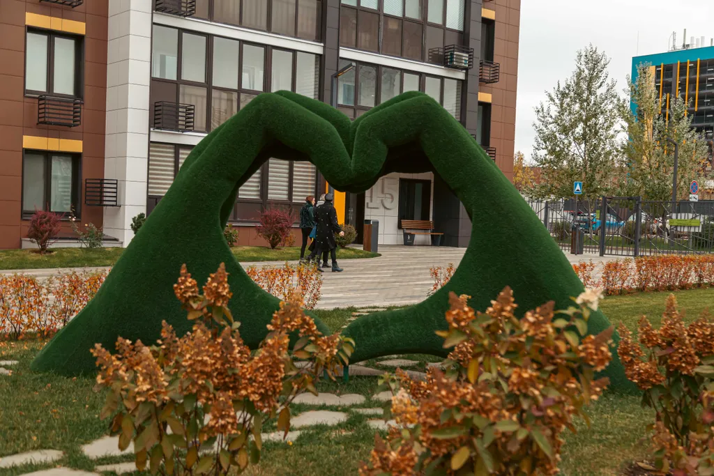 Квартира однокомнатная в Советском, 40 м², Казань — двор, фото 6
