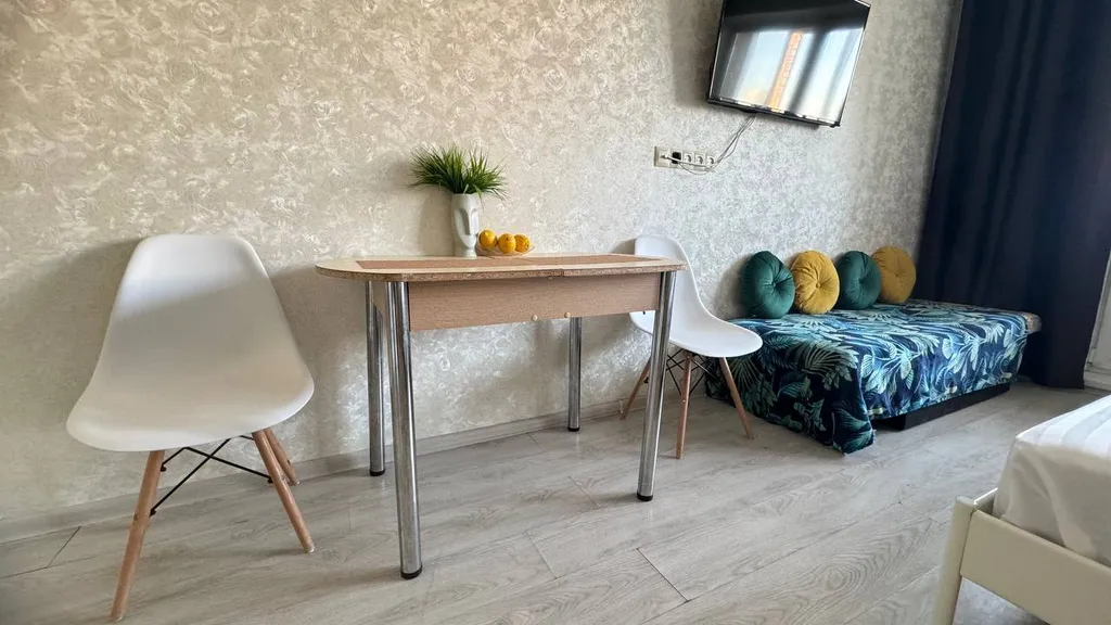 Студия однокомнатная на улице Колычева, 27 м², Лобня — кухня, фото 4