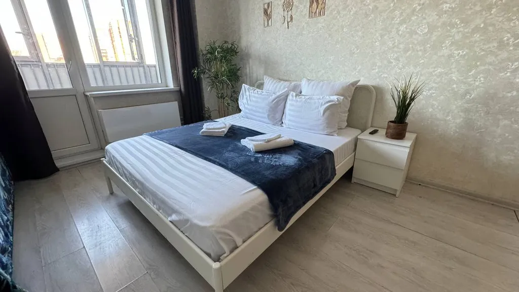 Студия однокомнатная на улице Колычева, 27 м², Лобня — спальня, фото 3