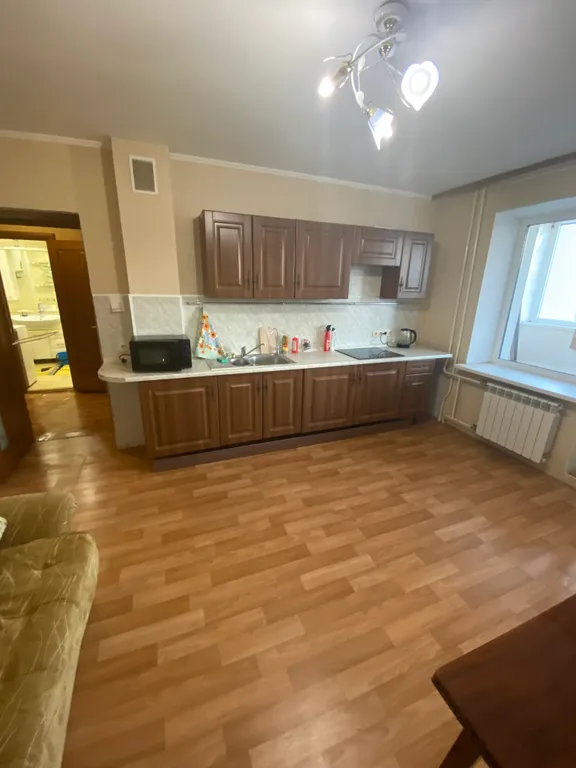 Квартира однокомнатная у метро Безымянка, 55 м², Самара — кухня, фото 4
