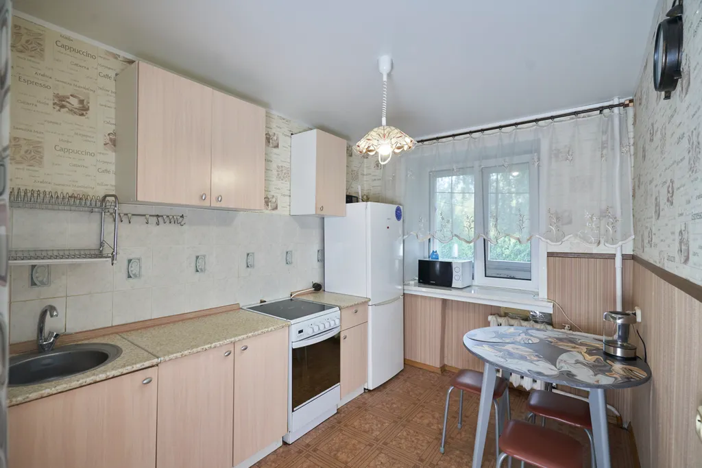 Квартира однокомнатная у Аметьево, в Азино, 35 м², Казань — кухня