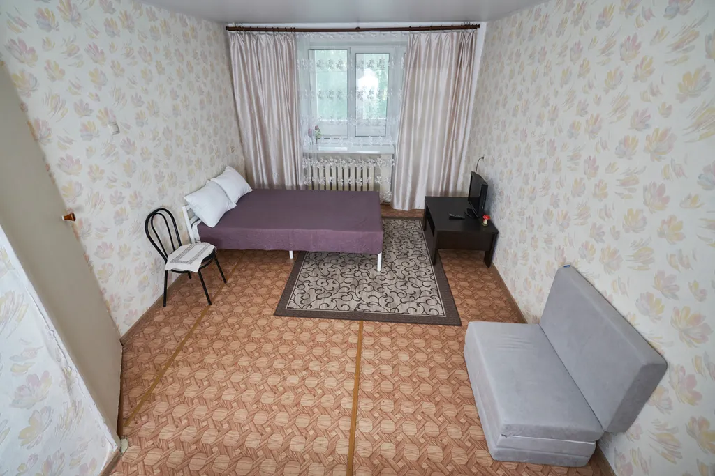 Квартира однокомнатная у Аметьево, в Азино, 35 м², Казань — спальня, фото 2