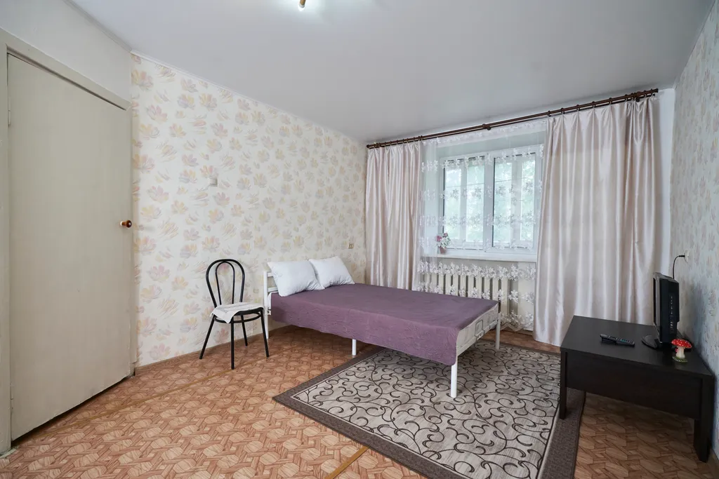 Квартира однокомнатная у Аметьево, в Азино, 35 м², Казань — спальня, фото 4