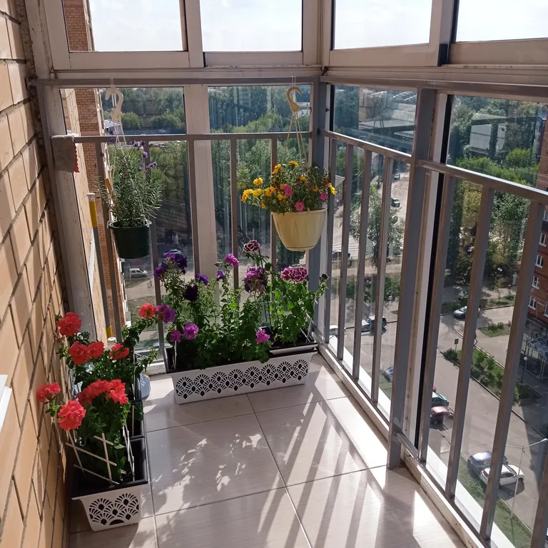 Квартира однокомнатная в Октябрьском, 46 м², Иркутск — вид из окна, фото 3