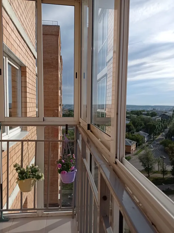 Квартира однокомнатная в Октябрьском, 46 м², Иркутск — вид из окна